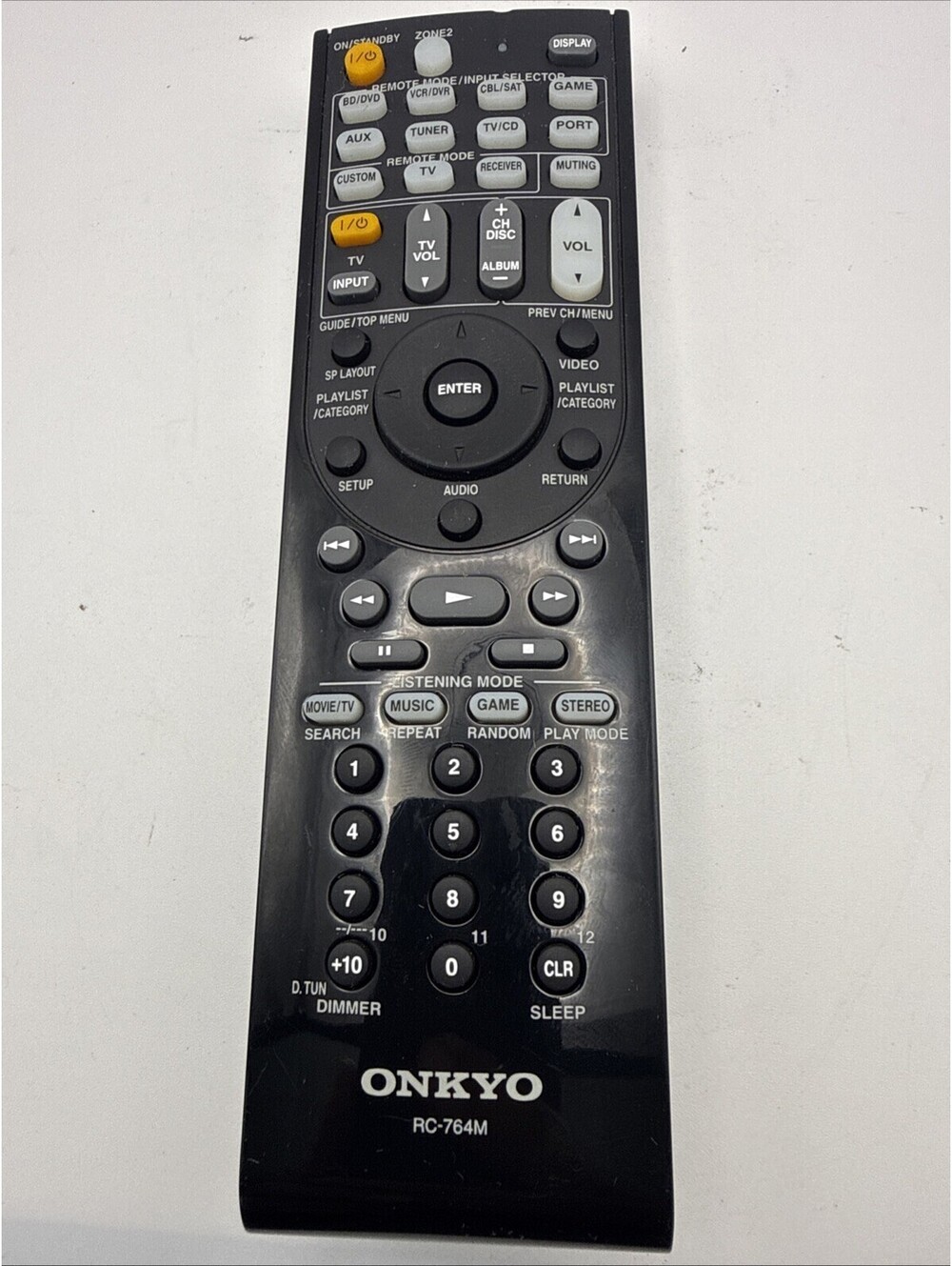 Genuine Onkyo RC-764M AV Remote Control Stereo System OEM - Tested Fast Shipping
